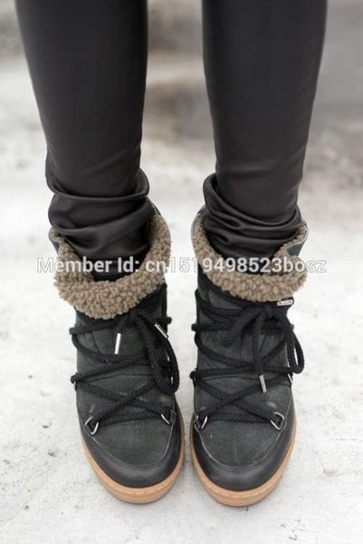 зима теплая fur boots снег черный коричневый кожаный женщин клин ботильоны узелок высота увеличение открытый повседневная обувь женщина, Black
зима теплая fur boots снег черный коричневый кожаный женщин клин ботильоны узелок высота увеличение открытый повседневная обувь женщина, Black