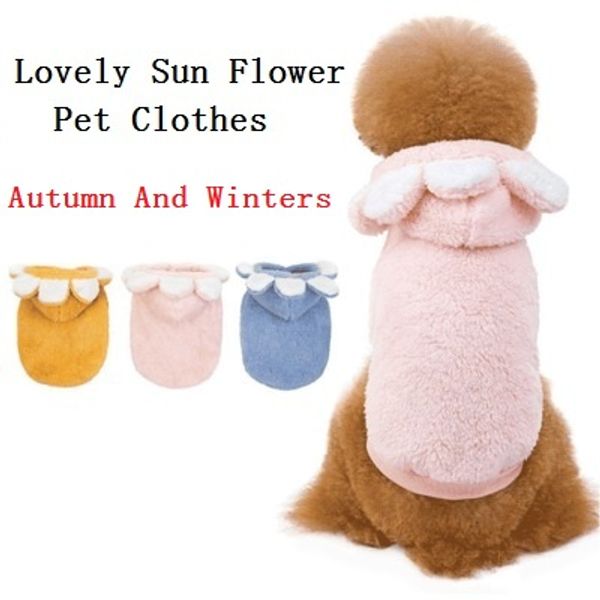 1 pcs explosive sun flower fashion autumn and winters pet clothes multi color thick double-faced fleece pet dog cat clothes pet supplies
1 pcs explosive sun flower fashion autumn and winters pet clothes multi color thick double-faced fleece pet dog cat clothes pet supplies