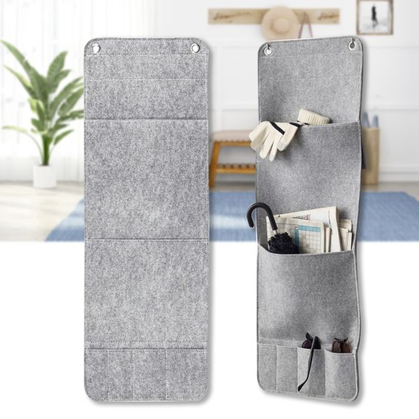 wall-mounted felt storage bag wall hanging door rear multi-layer pocket kitchen storage organization
wall-mounted felt storage bag wall hanging door rear multi-layer pocket kitchen storage organization