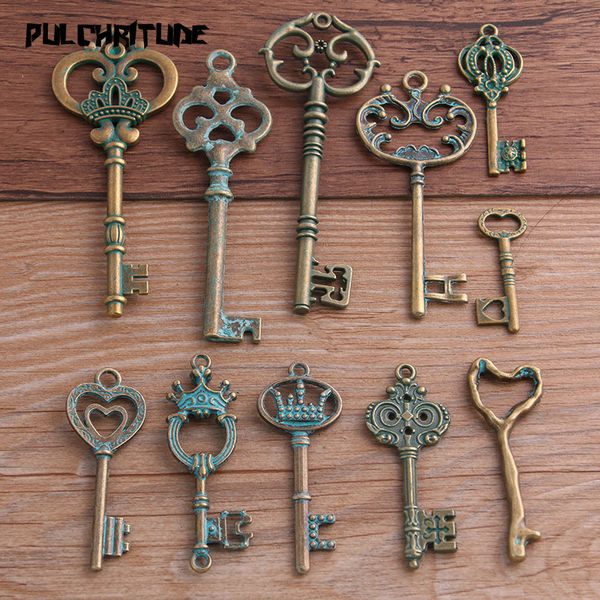 11 styles 2-10pcs mix green bronze metal zinc alloy key charms fit jewelry medical plant pendant charms makings, Golden;silver
11 styles 2-10pcs mix green bronze metal zinc alloy key charms fit jewelry medical plant pendant charms makings, Golden;silver