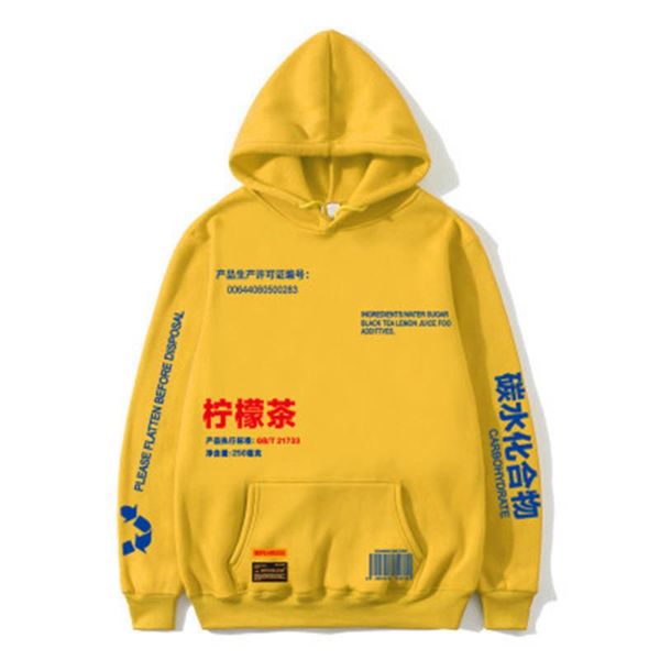 lemon tea thick printed fleece pullover hoodies men/women casual hooded streetwear sweatshirts hip hop harajuku male vintage lemon tea, Black
lemon tea thick printed fleece pullover hoodies men/women casual hooded streetwear sweatshirts hip hop harajuku male vintage lemon tea, Black