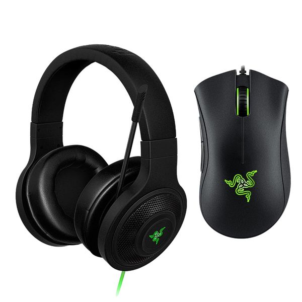 razer kraken essential headphone headset with mic razer deathadder essential 6400dpi gaming mouse for pc/lapphone gamer
razer kraken essential headphone headset with mic razer deathadder essential 6400dpi gaming mouse for pc/lapphone gamer