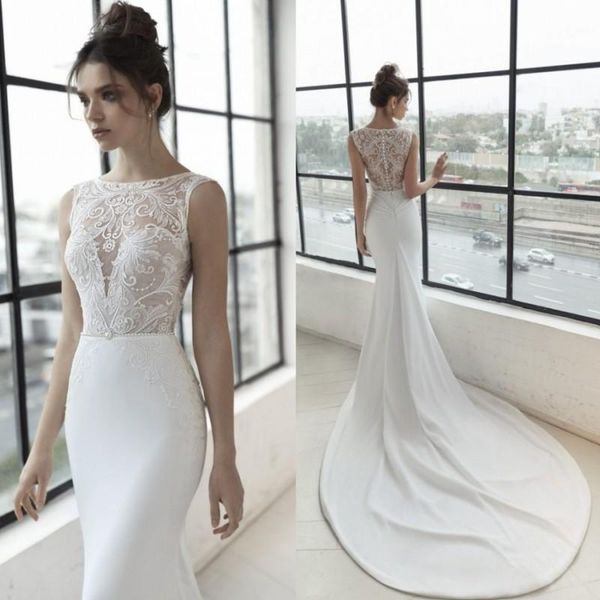 mermaid wedding dresses with review julie vino bateau neck wedding gowns plus size beach lace wedding dress, White
mermaid wedding dresses with review julie vino bateau neck wedding gowns plus size beach lace wedding dress, White
