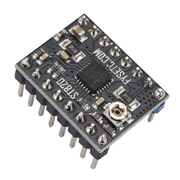 stepper motor driver module st820 with heat sink for 3d printer with peak current 2.5a
stepper motor driver module st820 with heat sink for 3d printer with peak current 2.5a