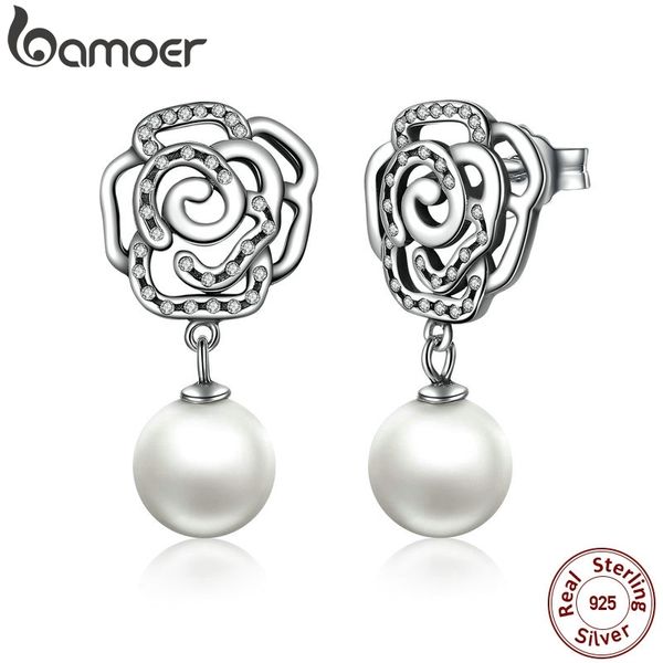 bamoer new 100% authentic 925 sterling silver rose and pearl female earrings drop earrings jewelry sce001
bamoer new 100% authentic 925 sterling silver rose and pearl female earrings drop earrings jewelry sce001