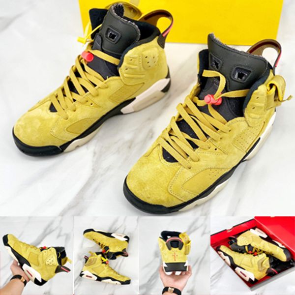 new style travis scott 6 yellow cactus jack basketball shoes cn1084-200 6s mens sports sneakers with box size 40-46
new style travis scott 6 yellow cactus jack basketball shoes cn1084-200 6s mens sports sneakers with box size 40-46