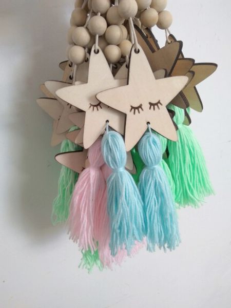 new nordic one piece style wood bead tassel wall hanging ornaments kid bedroom home decor
new nordic one piece style wood bead tassel wall hanging ornaments kid bedroom home decor