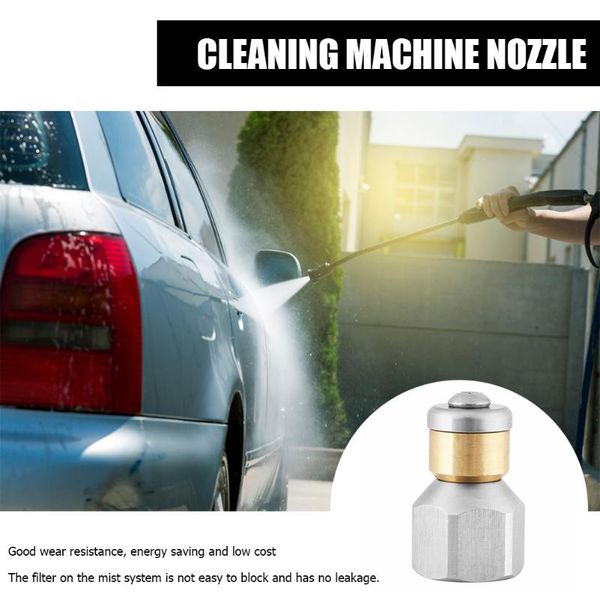 small pressure washer jetter hose nozzle accessories stainless steel sewer rotating personal cars caring 3 rear jets 
small pressure washer jetter hose nozzle accessories stainless steel sewer rotating personal cars caring 3 rear jets