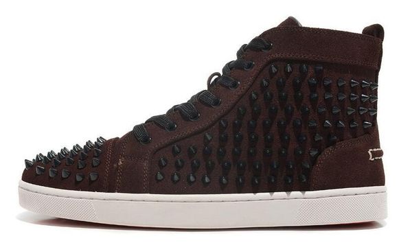 drop shipping casual men shoes red bottom men sneaker luxury party wedding shoes high genuine leather spikes lace-up casual shoes 36-47, Black
drop shipping casual men shoes red bottom men sneaker luxury party wedding shoes high genuine leather spikes lace-up casual shoes 36-47, Black