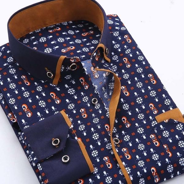 quality polka dot floral printed men's dress shirts spring men casual shirt long sleeve brand printed button up formal business, White;black
quality polka dot floral printed men's dress shirts spring men casual shirt long sleeve brand printed button up formal business, White;black