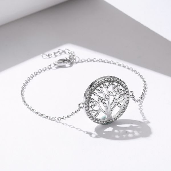 sodrov 2019 couples round fortune tree sterling silver bracelet diy life tree 925 sterling silver women's bracelet, Black
sodrov 2019 couples round fortune tree sterling silver bracelet diy life tree 925 sterling silver women's bracelet, Black
