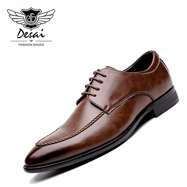 desai oxfords leather men shoes fashion casual pointed formal business male casual shoes men dress flats wholesales, Black
desai oxfords leather men shoes fashion casual pointed formal business male casual shoes men dress flats wholesales, Black