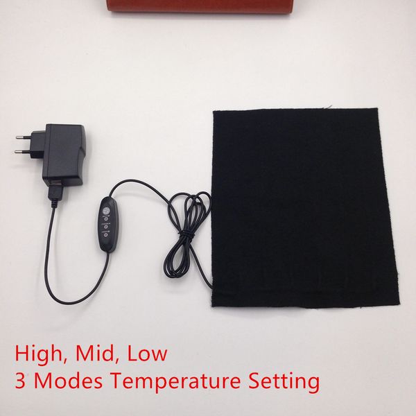 usb heated pads for back shoulder with 5v 2a charger 3 modes temperature setting winter heated coat jacket cushion, Gray;blue
usb heated pads for back shoulder with 5v 2a charger 3 modes temperature setting winter heated coat jacket cushion, Gray;blue