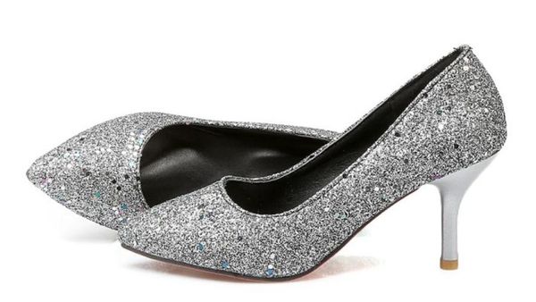 2018 women's shoes in spring and autumn with new style high heel fine heel pointed end, Black
2018 women's shoes in spring and autumn with new style high heel fine heel pointed end, Black