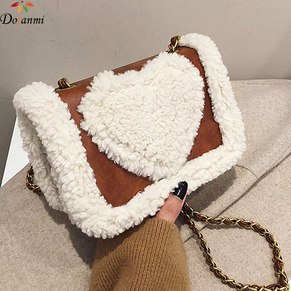 doranmi heart lambswool flap women's bags 2019 patchwork winter shoulder bag female crossbdody messenger bags bolsos mujer bg330
doranmi heart lambswool flap women's bags 2019 patchwork winter shoulder bag female crossbdody messenger bags bolsos mujer bg330