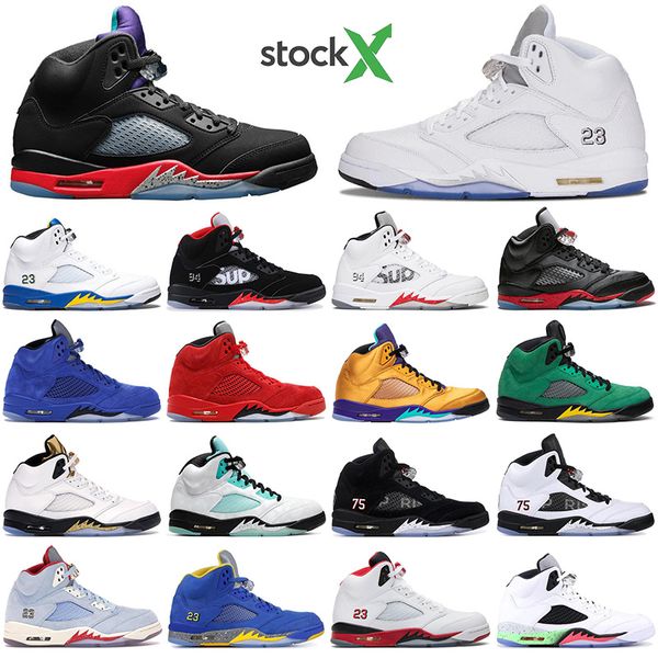 with socks jumpman 5 5s fire red michigan mens basketball shoes black grape fresh prince black satin bred citrus designer sneaker trainers, White;red
with socks jumpman 5 5s fire red michigan mens basketball shoes black grape fresh prince black satin bred citrus designer sneaker trainers, White;red