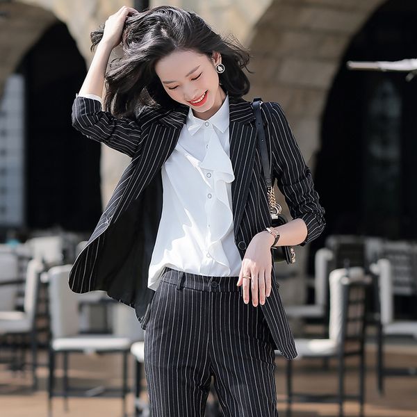 women's suits & blazers 2021 fashion female elegant business pant office uniform formal long blazer and pants 2 piece set jacket trouse, White;black
women's suits & blazers 2021 fashion female elegant business pant office uniform formal long blazer and pants 2 piece set jacket trouse, White;black