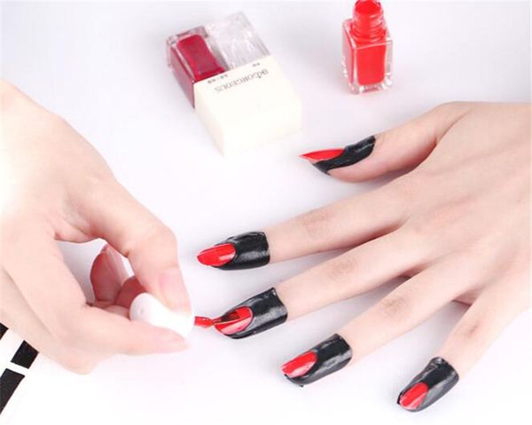 new salon u-shape nail form guide sticker nail polish varnish protector stickers manicure tool spill-proof finger cover, Black
new salon u-shape nail form guide sticker nail polish varnish protector stickers manicure tool spill-proof finger cover, Black