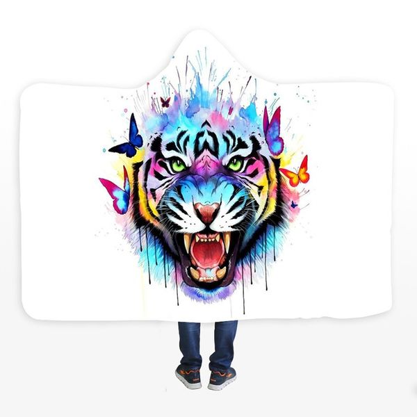 hooded blanket for adults kids abstract animal portrait hat warm soft flannel sherpa throw blankets office nap tv lazy blanket
hooded blanket for adults kids abstract animal portrait hat warm soft flannel sherpa throw blankets office nap tv lazy blanket