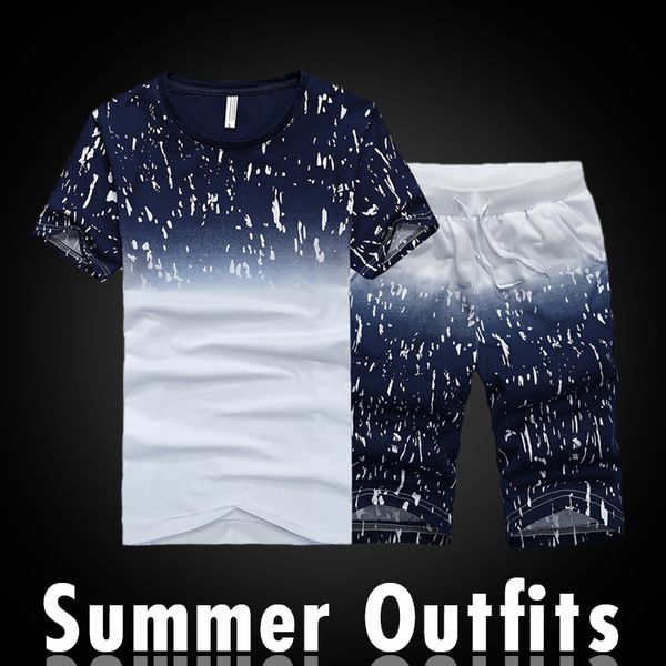 2pcs summer men short sleeve t shirt set tracksuits causal o-neck fitness skinny tight men's short trousers pants suitable, Gray
2pcs summer men short sleeve t shirt set tracksuits causal o-neck fitness skinny tight men's short trousers pants suitable, Gray