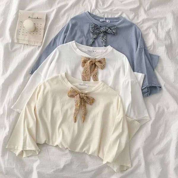 2020 women's summer solid color t-shirt female butterfly cotton loose tee ladies clothes for women tshirt ulzzang tunic, White
2020 women's summer solid color t-shirt female butterfly cotton loose tee ladies clothes for women tshirt ulzzang tunic, White