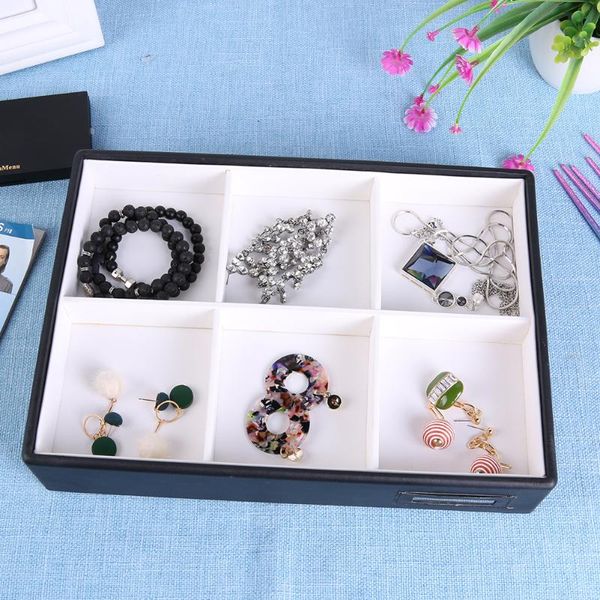 6 slots bracelet box earrings with sufficient durability and ruggedness necklace cosmetic organizer brooch jewelry boxes, Pink;blue
6 slots bracelet box earrings with sufficient durability and ruggedness necklace cosmetic organizer brooch jewelry boxes, Pink;blue