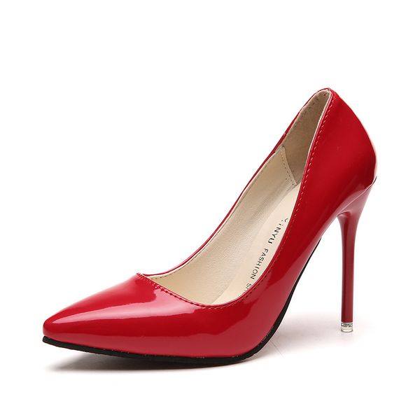women pumps spring/autumn high heels pointed toe female wedding shoes high heel shoes for women 10cm, Black
women pumps spring/autumn high heels pointed toe female wedding shoes high heel shoes for women 10cm, Black