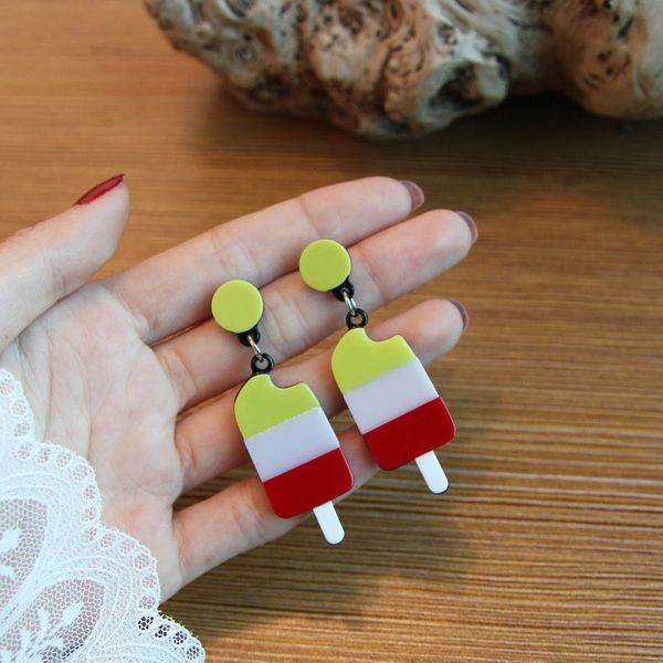 cute romantic -lolly earrings for women candy color cream acrylic earrings hanging fashion girls earings jewelry 2020 new, Silver
cute romantic -lolly earrings for women candy color cream acrylic earrings hanging fashion girls earings jewelry 2020 new, Silver