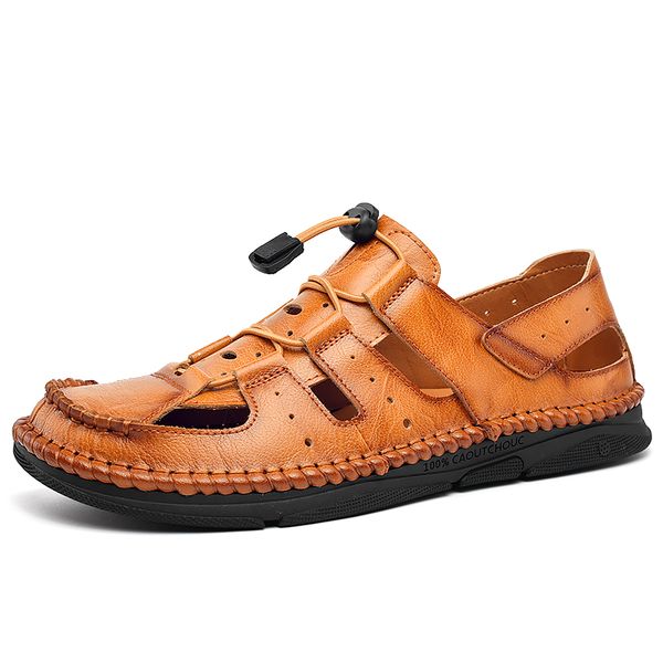 vintage sandals men fashion soft leather slip on rubber sole flat casual sandals handmade fisherman shoes footwear beach, Black
vintage sandals men fashion soft leather slip on rubber sole flat casual sandals handmade fisherman shoes footwear beach, Black