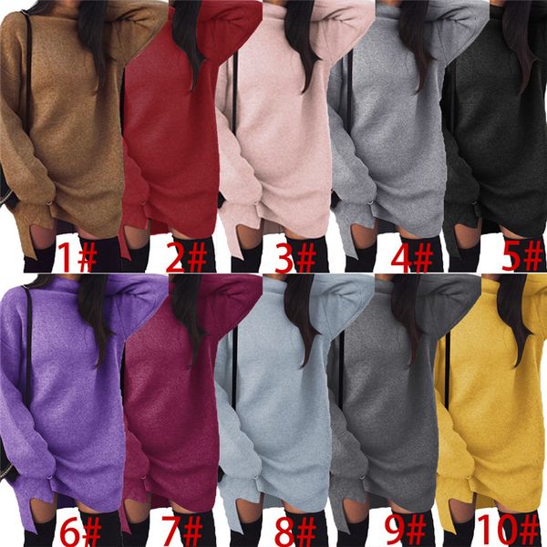 autumn winter knit dress women warm knitting split hoodie skirts loose oversized fashion girls long hoodies solid color turtlenecks dresses, Black
autumn winter knit dress women warm knitting split hoodie skirts loose oversized fashion girls long hoodies solid color turtlenecks dresses, Black