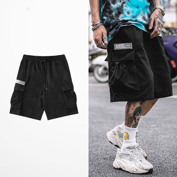 summer korean fashion overalls men thick loose multi pocket tide brand shorts men skateboard hip hop cargo shorts male, White;black
summer korean fashion overalls men thick loose multi pocket tide brand shorts men skateboard hip hop cargo shorts male, White;black
