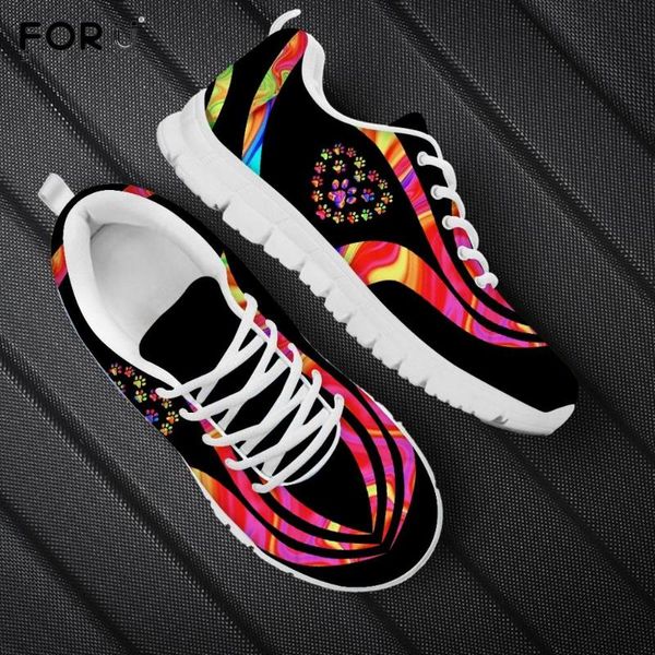 forudesigns abstract colorful love pet dog pattern women flats sneakers breathable spring/autumn shoes brand design footwear, Black
forudesigns abstract colorful love pet dog pattern women flats sneakers breathable spring/autumn shoes brand design footwear, Black