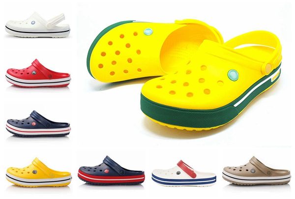 new summer sandal cool designer crocse women men pool sandals outdoor cholas beach shoes slip on garden casual water shower crock sandale, Black
new summer sandal cool designer crocse women men pool sandals outdoor cholas beach shoes slip on garden casual water shower crock sandale, Black