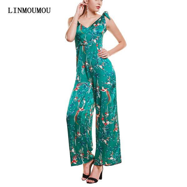 women's jumpsuits & rompers 2021 trendy one pieces women clothes summer loose party backless flower print jumpsuit sleeveless polyester, Black;white
women's jumpsuits & rompers 2021 trendy one pieces women clothes summer loose party backless flower print jumpsuit sleeveless polyester, Black;white
