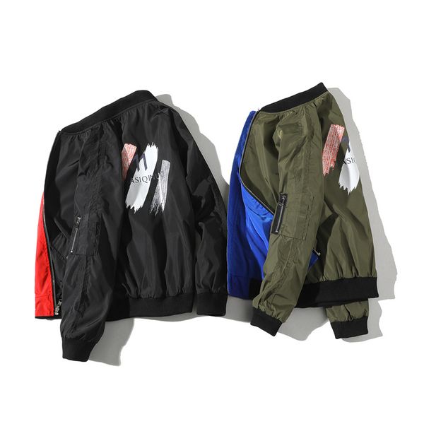 selling for 2019 reversible jacket thin coat printed couples jk05, Black;brown
selling for 2019 reversible jacket thin coat printed couples jk05, Black;brown