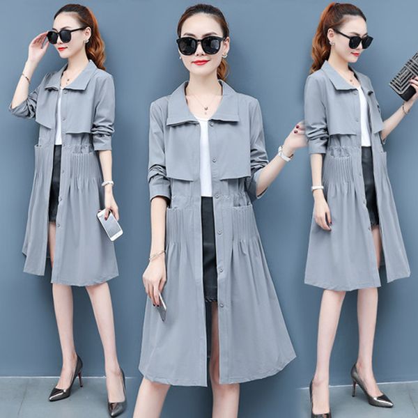 spring autumn dress coat women turn-down collar fashion women casacos compridos femininos fashion clothes, Tan;black
spring autumn dress coat women turn-down collar fashion women casacos compridos femininos fashion clothes, Tan;black