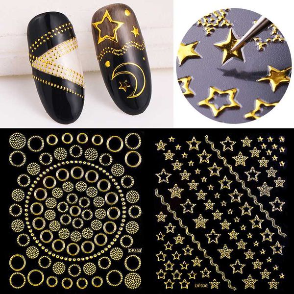 1 sheet 3d metal nail sticker stamping series star cycle designs nail art transfer stickers decals decoration diy tips papers, Black
1 sheet 3d metal nail sticker stamping series star cycle designs nail art transfer stickers decals decoration diy tips papers, Black