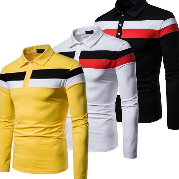 2019 new style fashion men's plain cotton button patchwork long sleeve pullover casual shirts top, White;black
2019 new style fashion men's plain cotton button patchwork long sleeve pullover casual shirts top, White;black