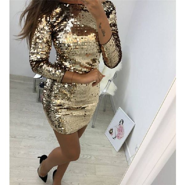 februaryfrost women golden sequin club short bodycon dresses dress formal evening party club ladies vestidos
februaryfrost women golden sequin club short bodycon dresses dress formal evening party club ladies vestidos