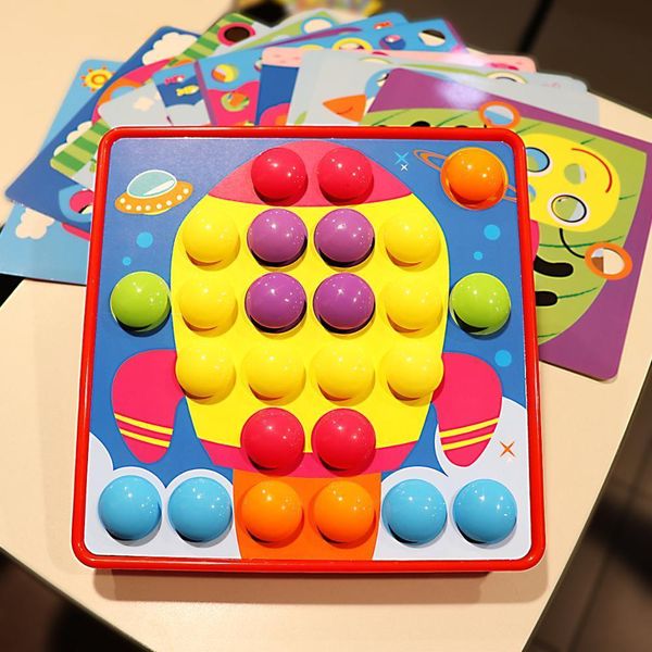 diy 3d education puzzle game toy for children kids cartoon board toy for boys from 1-3 mosaic box baby montessori mushroom gear y200317
diy 3d education puzzle game toy for children kids cartoon board toy for boys from 1-3 mosaic box baby montessori mushroom gear y200317