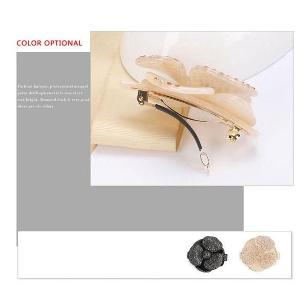 black hair barrettes - alexandre de paris hair clip for women girls accessories - fashion ornament jewelry for everday, Golden;white
black hair barrettes - alexandre de paris hair clip for women girls accessories - fashion ornament jewelry for everday, Golden;white