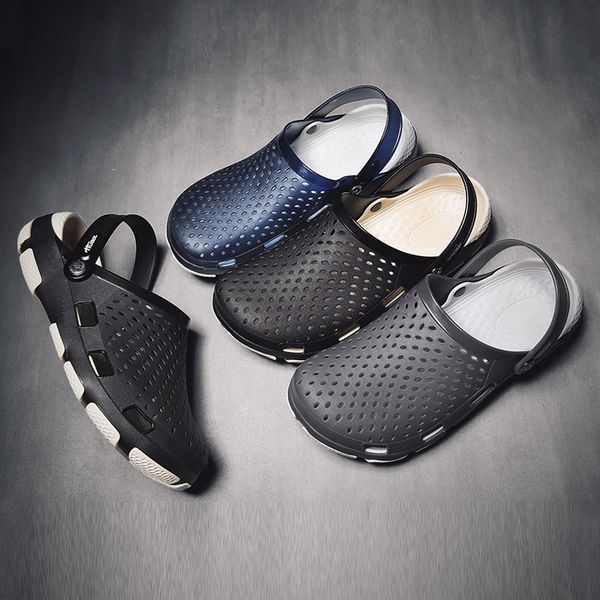grey men shoes jelly light hollow outdoor summer waterproof beach slippers flip flopszapatos de hombre hausschuhe, Black
grey men shoes jelly light hollow outdoor summer waterproof beach slippers flip flopszapatos de hombre hausschuhe, Black