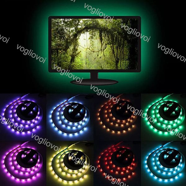 led strip dc5v usb 5050 rgb 1m/2m/5m 30leds/m with 24/ 44key controller for tv background lighting non waterproof set epacket
led strip dc5v usb 5050 rgb 1m/2m/5m 30leds/m with 24/ 44key controller for tv background lighting non waterproof set epacket