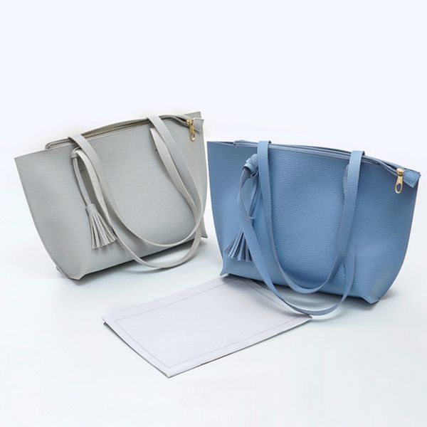 fashion women soft bags 2019 simple large capacity tassel handbags wild color color shoulder bag
fashion women soft bags 2019 simple large capacity tassel handbags wild color color shoulder bag