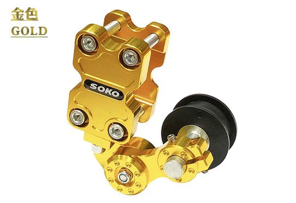black silver universal aluminum adjuster chain tensioner roller for motorcycle /chopper atv
black silver universal aluminum adjuster chain tensioner roller for motorcycle /chopper atv