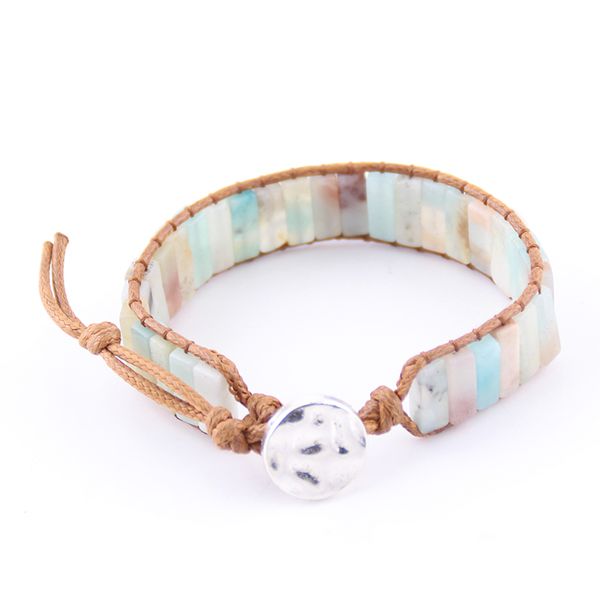 drop ship moodpc fashion beautiful energy bracelets handmade natural stone amazonite tube beads wrap bracelets & bangles, White
drop ship moodpc fashion beautiful energy bracelets handmade natural stone amazonite tube beads wrap bracelets & bangles, White