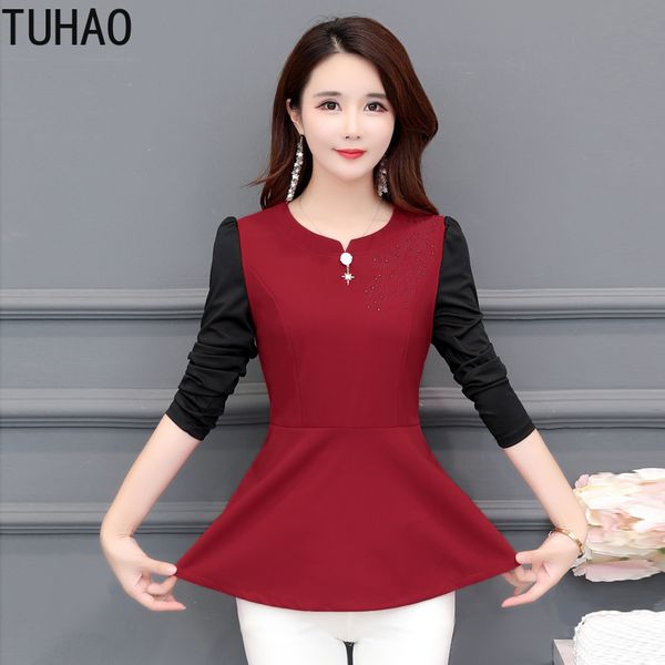 tuhao plus size 5xl 4xl 3xl blouses women 2020 spring blouse shirt elegant casual pullover blusa lady long sleeve blusa wm, White
tuhao plus size 5xl 4xl 3xl blouses women 2020 spring blouse shirt elegant casual pullover blusa lady long sleeve blusa wm, White
