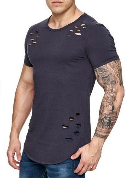 2020 new spring short t shirt men fashion hole design fitness t-shirt summer short sleeve solid slim fit hip hop tshirt, White;black
2020 new spring short t shirt men fashion hole design fitness t-shirt summer short sleeve solid slim fit hip hop tshirt, White;black