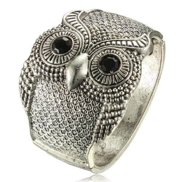 silver, bronze 2colors women's fashionable retro classic personality owl bracelet jewelry bangles bangle, White
silver, bronze 2colors women's fashionable retro classic personality owl bracelet jewelry bangles bangle, White