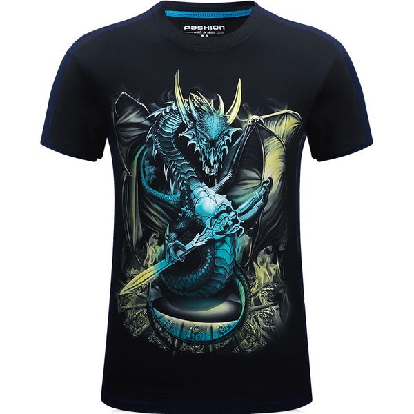 new t-shirt 3d short-sleeved men's t-shirt three-dimensional domineering personality round neck t-shirt with xl-dragon
new t-shirt 3d short-sleeved men's t-shirt three-dimensional domineering personality round neck t-shirt with xl-dragon